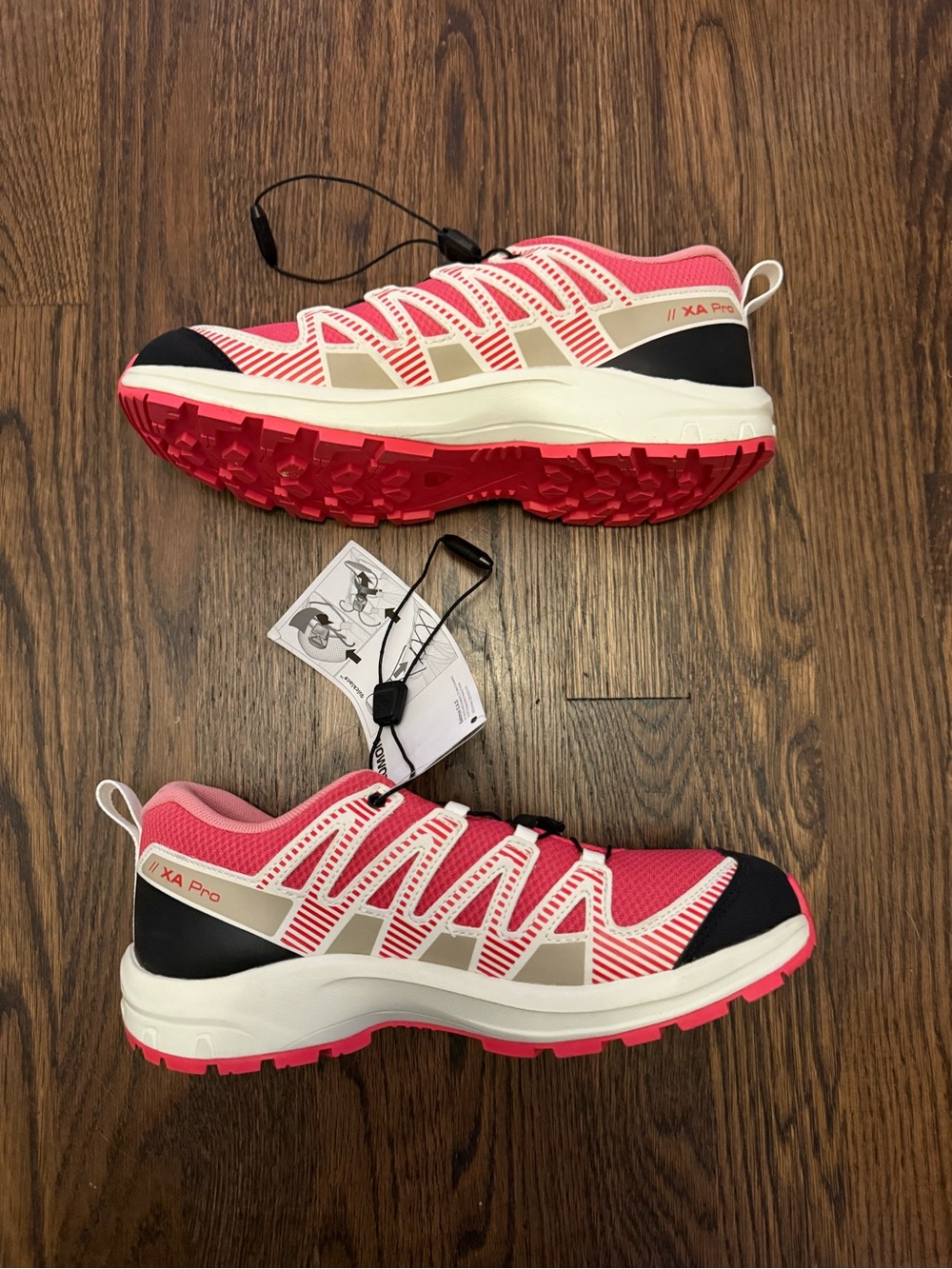 Salomon Pro Women's Athletic Trail Shoes - Pink/White size 7